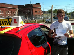 Jack guildford happy with think driving school